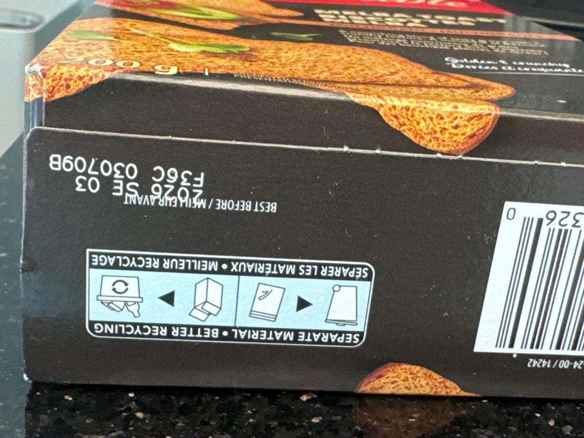 Irresistible Melba Toast & wafers, lady finger - photo 2