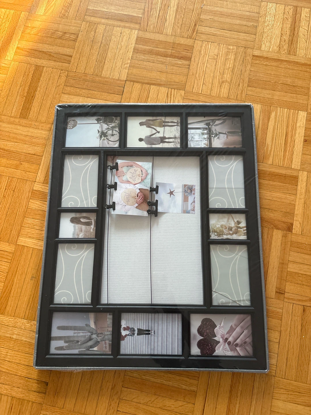 Black Multi-Photo Frame Collage