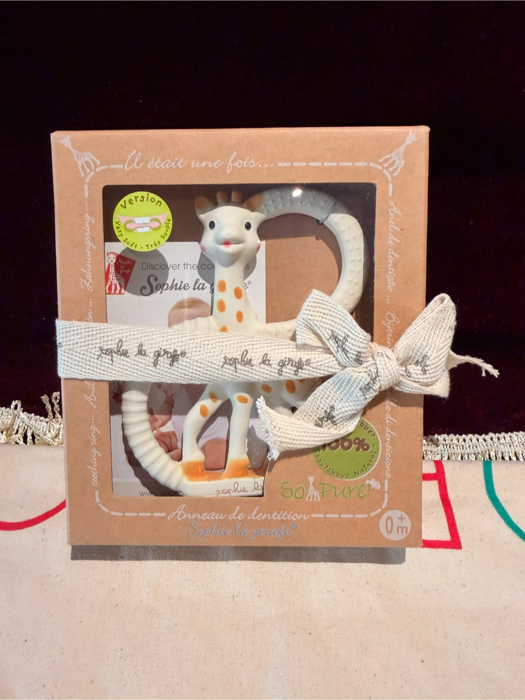 Sophie la Girafe So Pure Teething Ring