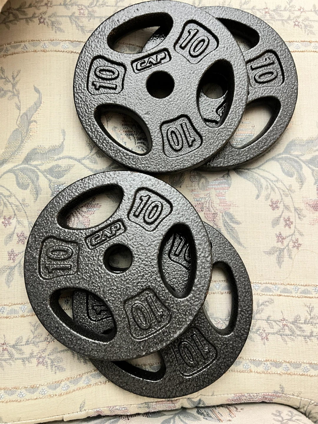 CAP 1 inch standard grip Weight Plates 4 x 10lbs (Set of 4)