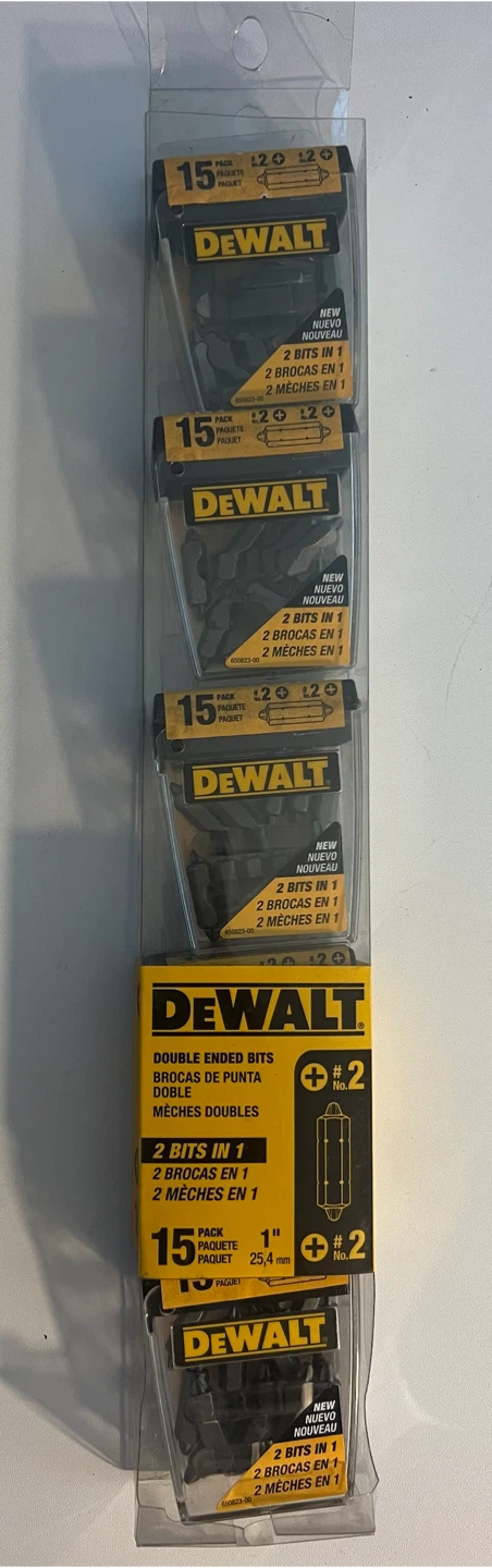 DEWALT Double Ended Bits #2 Phillips 5-15 Pack