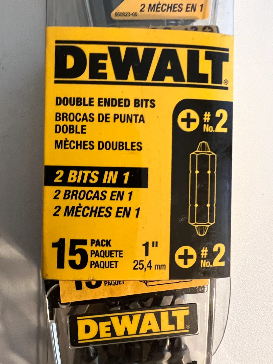 DEWALT Double Ended Bits #2 Phillips 5-15 Pack - photo 2
