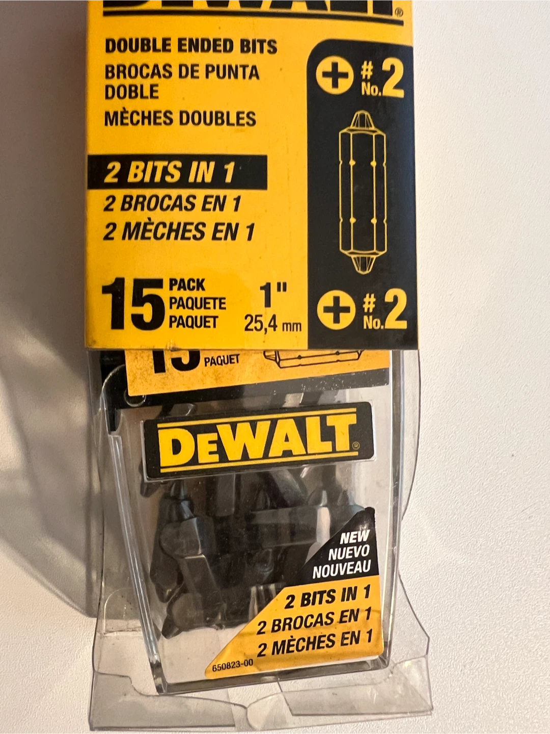 DEWALT Double Ended Bits #2 Phillips 5-15 Pack - photo 4