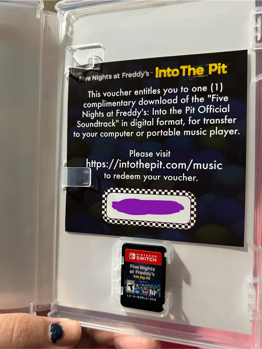 Nintendo Switch Five Nights at Freddy's Into the Pit Game - photo 3