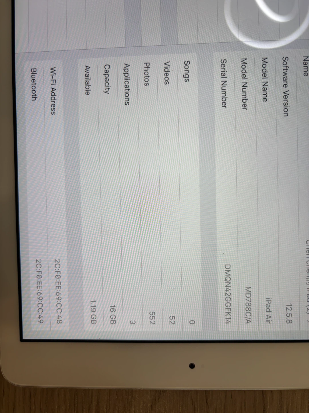 iPad Air 1st gen 16GB wifi - photo 4