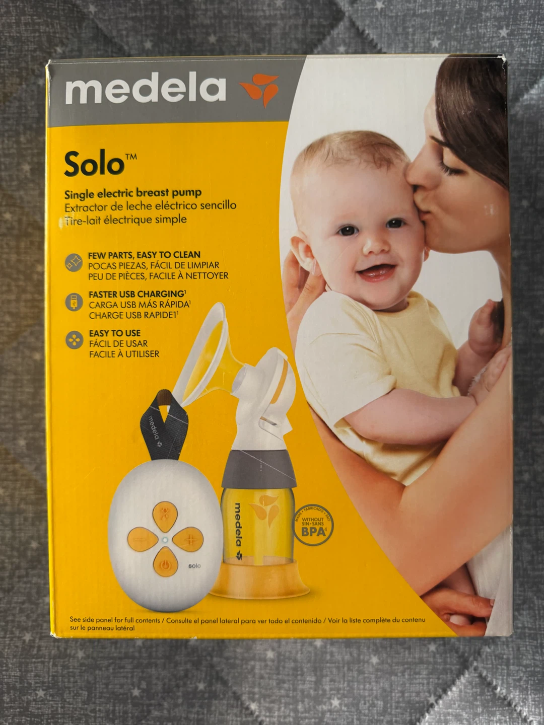 Medela Solo Single Electric Breast Pump with Accessories