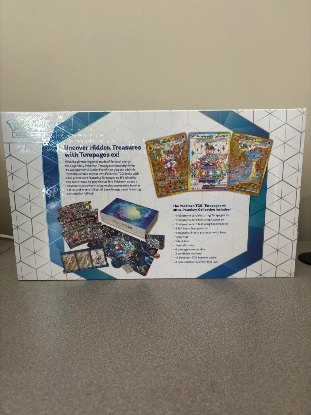 Pokemon TCG: Terapagos ex Ultra-Premium Collection Box - photo 3