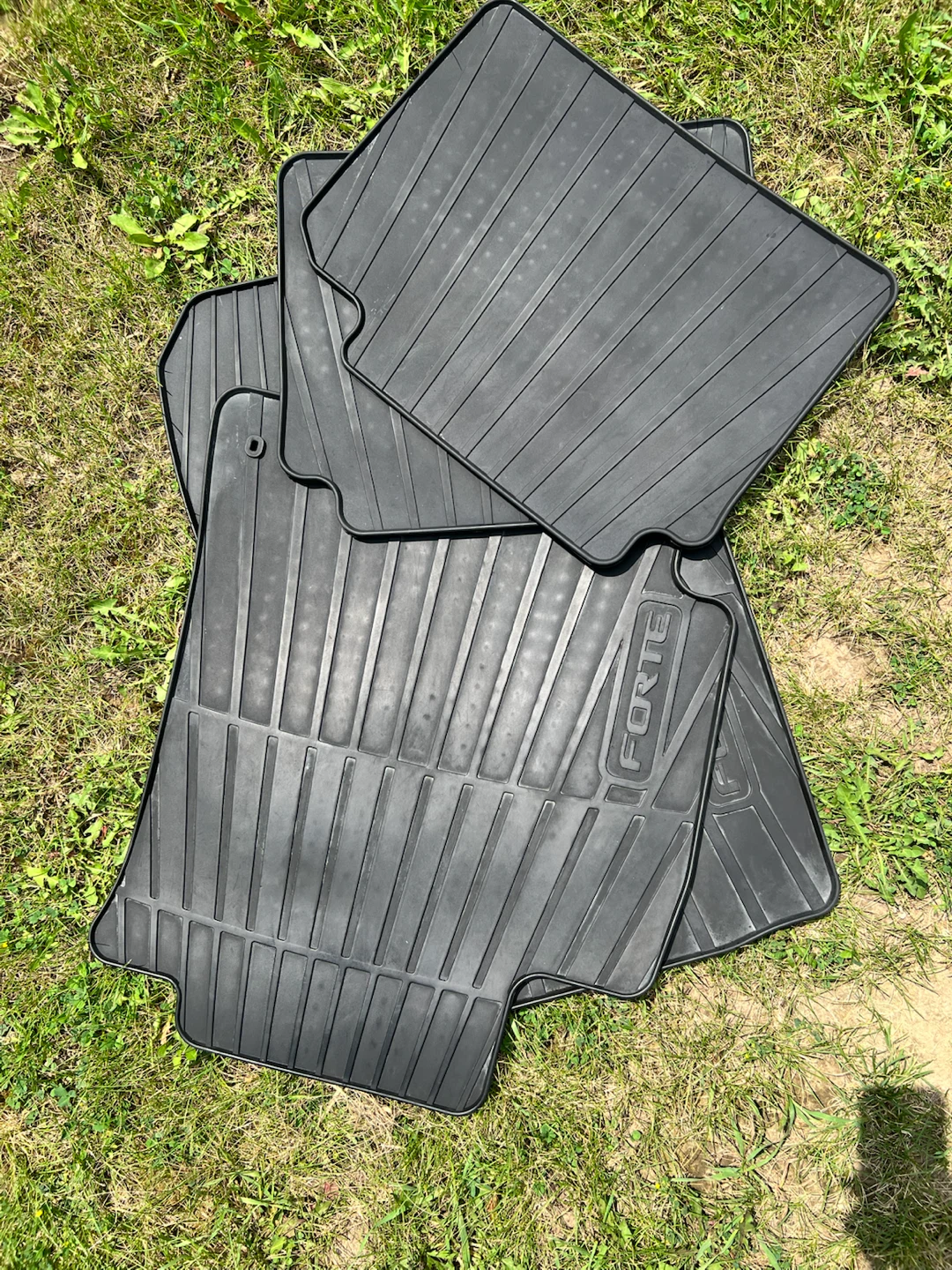 OEM Kia Forte All-Weather Floor Mats + trunk mats if needed