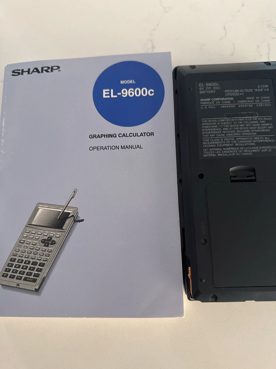 Sharp EL-9600c Graphing Calculator - photo 3