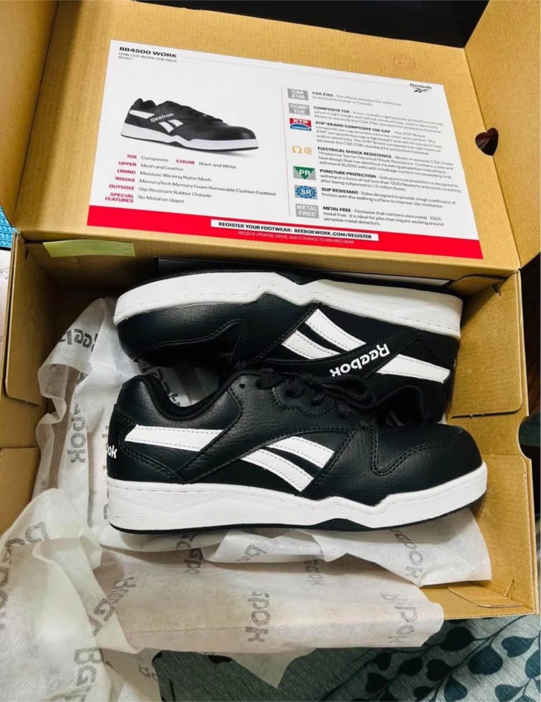 Safety shoes 4.5 US - photo 3