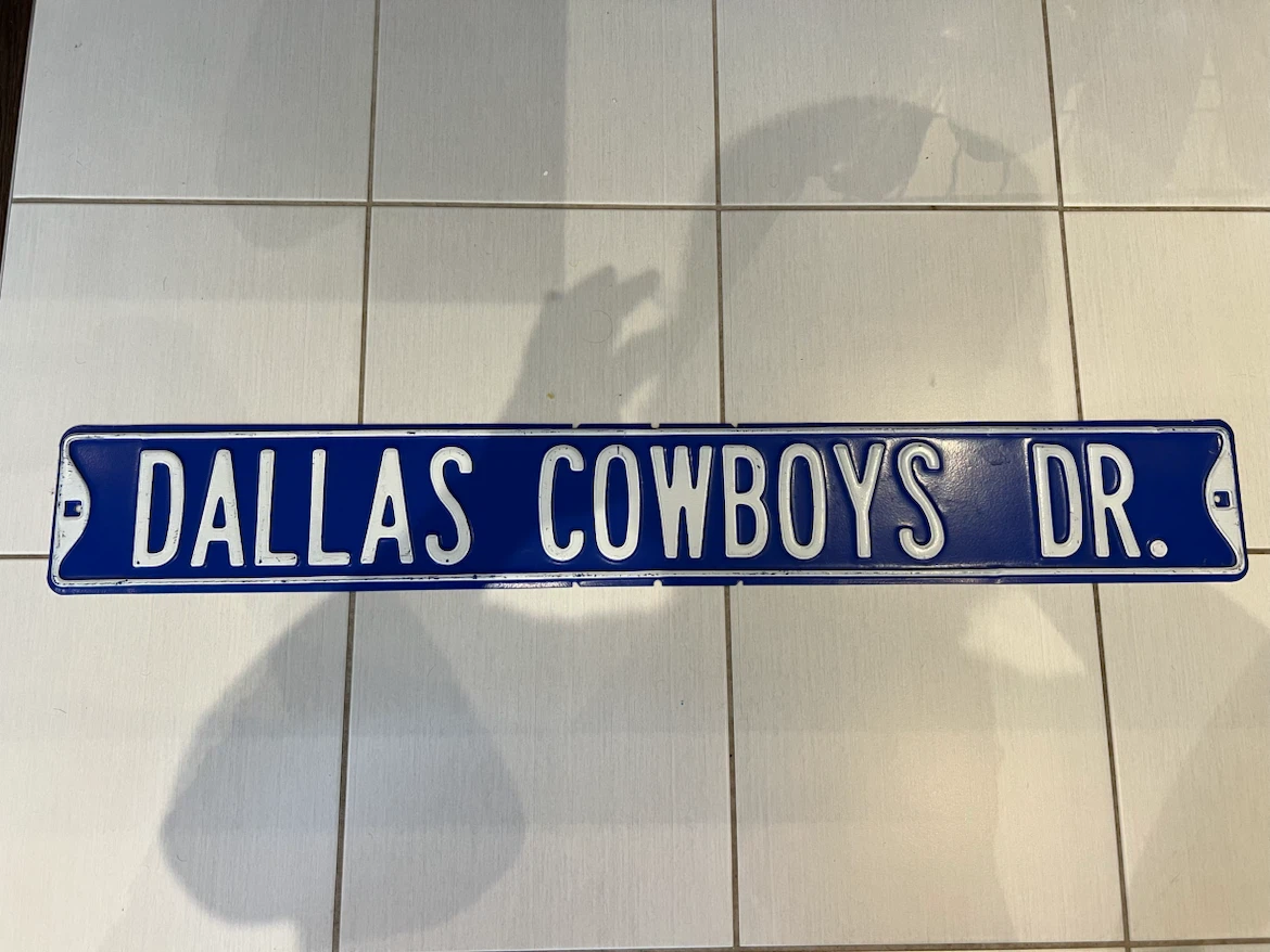 Dallas Cowboys Dr. Street Sign