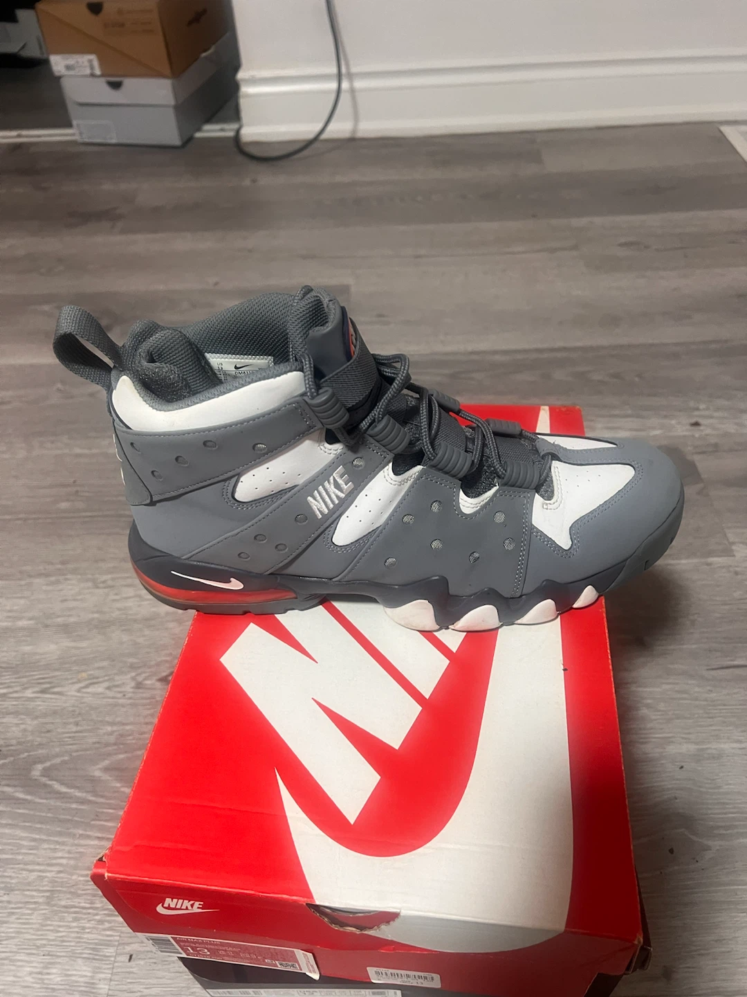 Nike Air Max CB 94 Grey White Sneakers - photo 3