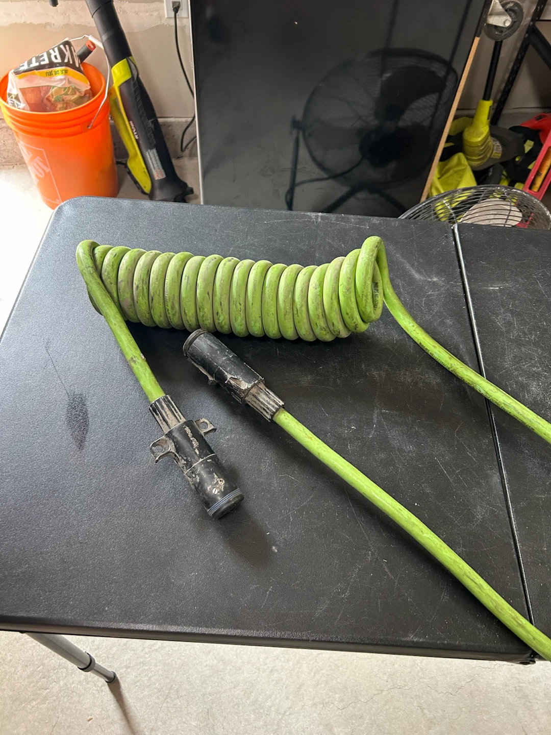 Phillips 7-Way lectracoil ABS Electrical Trailer Cable