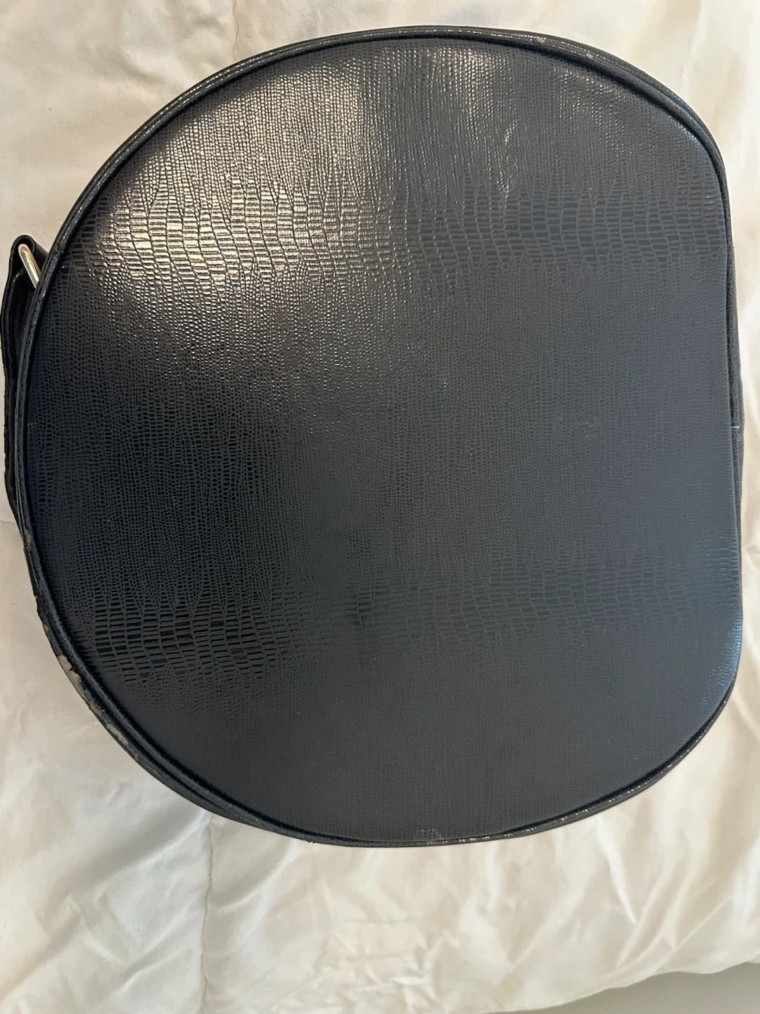 Lancôme Paris Vanity Case/travel  round black make up bag - photo 2