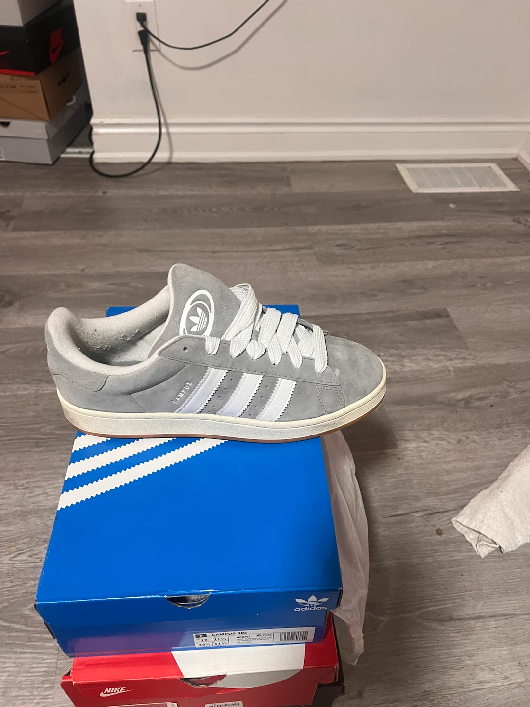 Adidas Campus 00s Grey Shoes - photo 3
