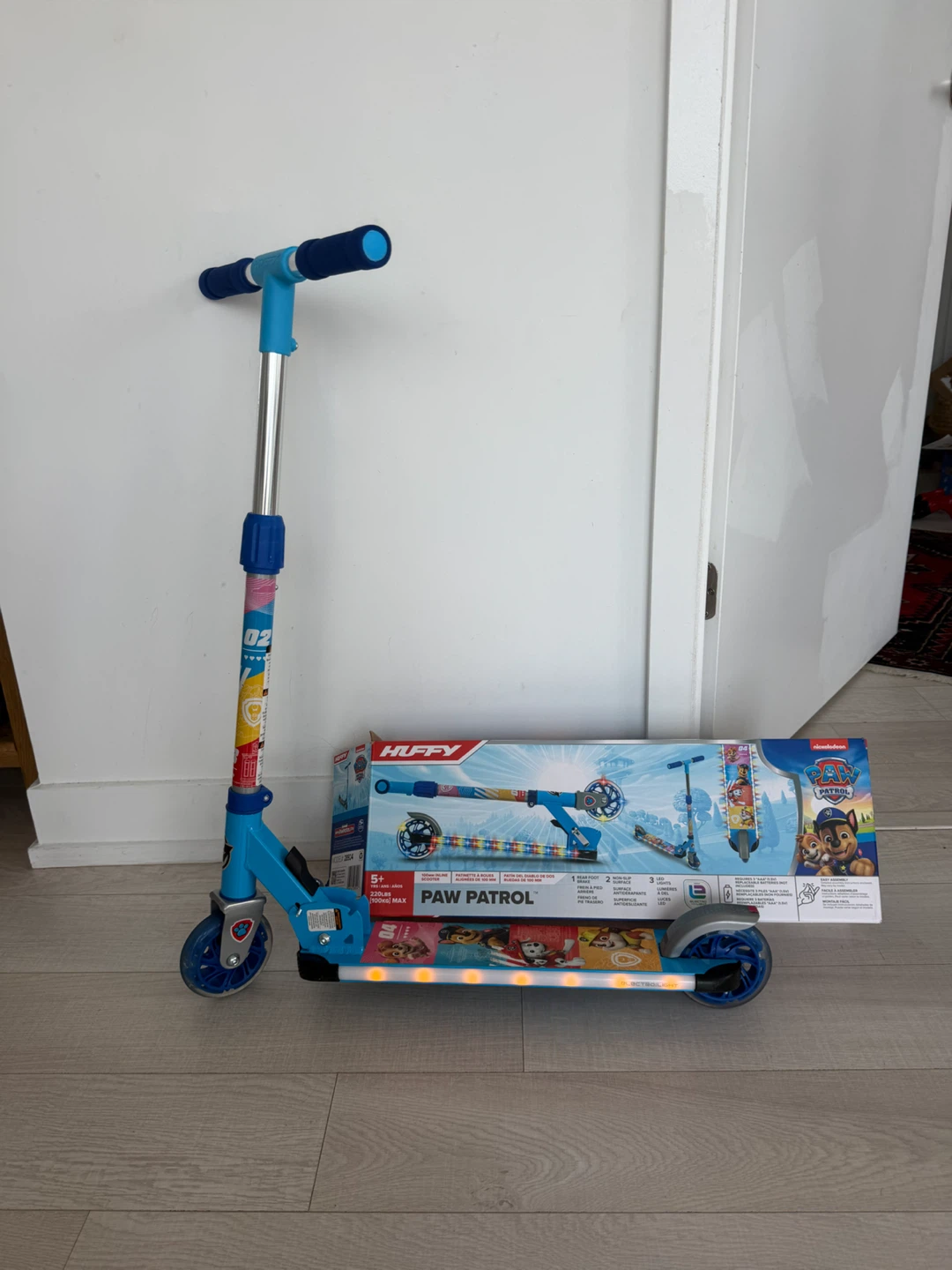 Kick Scooter with LED Lights
