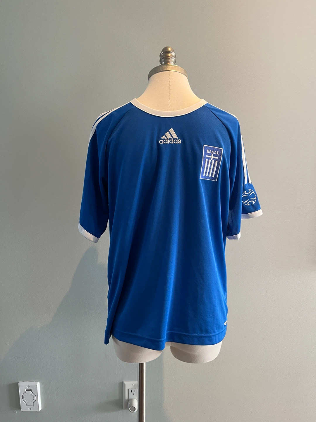 Adidas Greece National Team Soccer Jersey