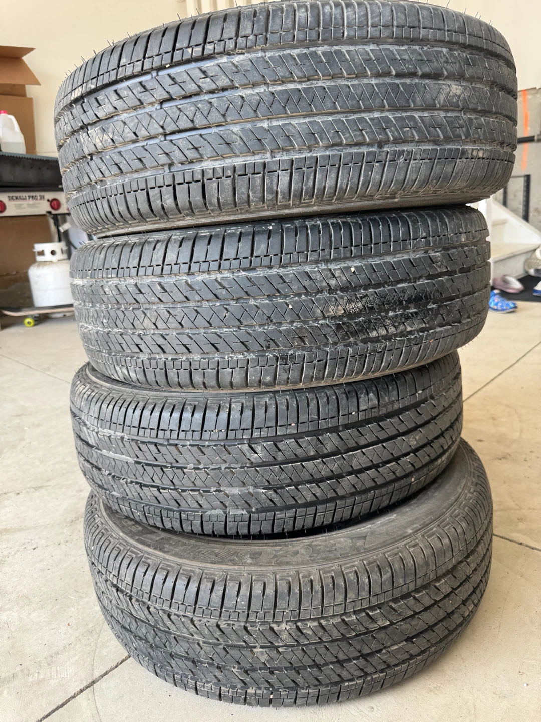 215/70R15 Bridgestone Ecopia EP422 – Set of 4 – Good Tread