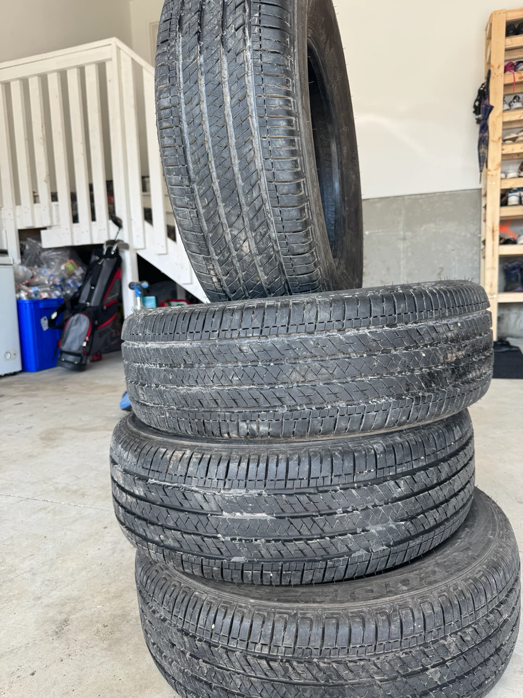 215/70R15 Bridgestone Ecopia EP422 – Set of 4 – Good Tread - photo 3
