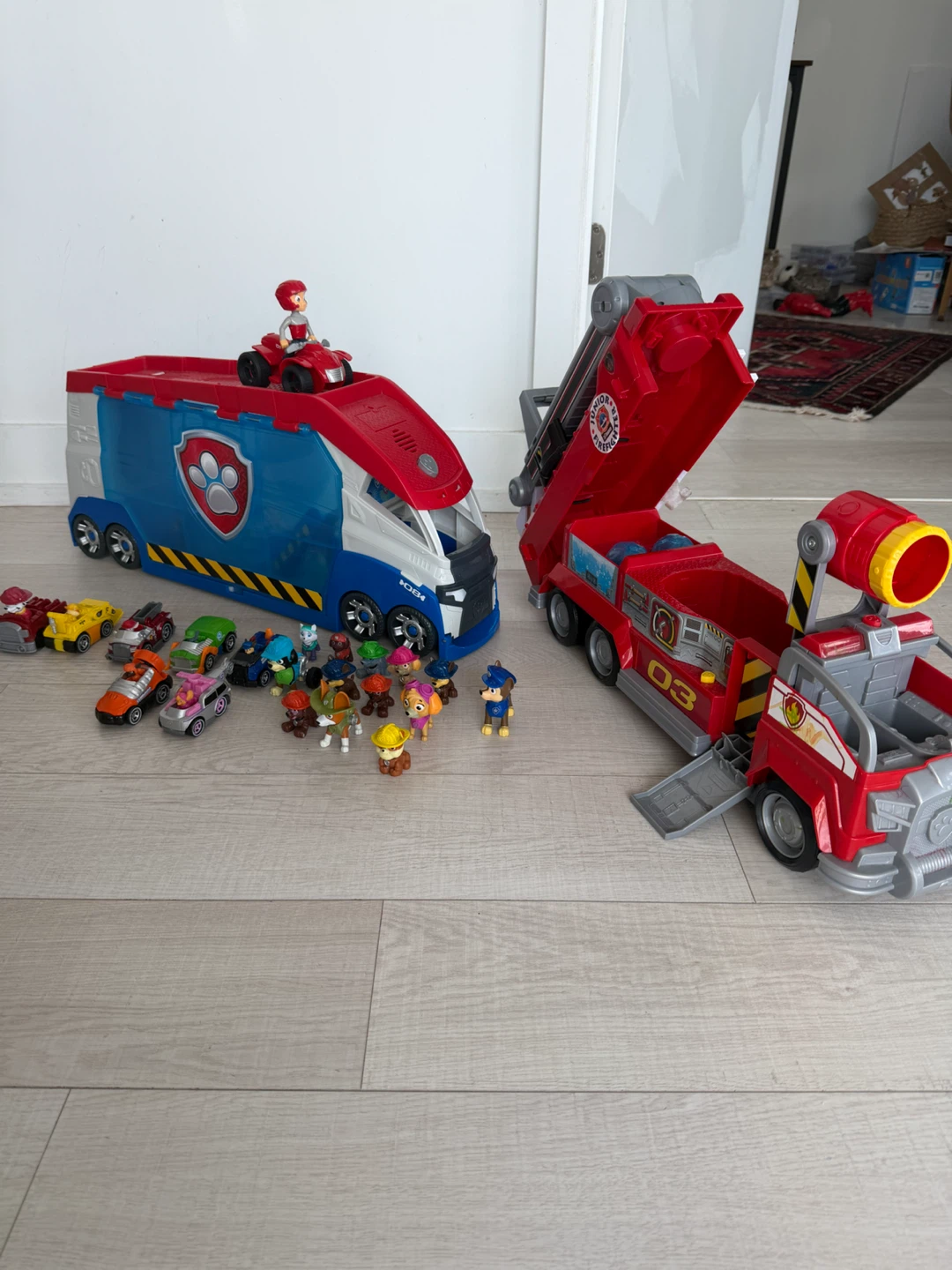 Paw Patrol toys lot