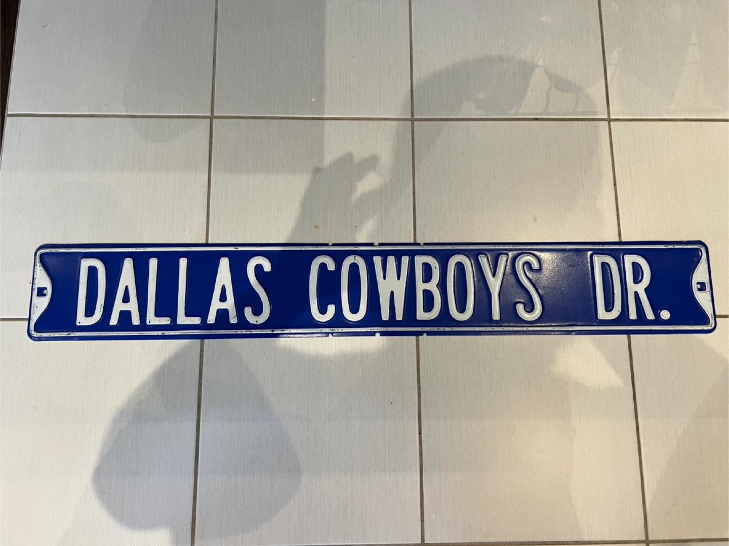 Dallas Cowboys Dr. Metal Street Sign - photo 2