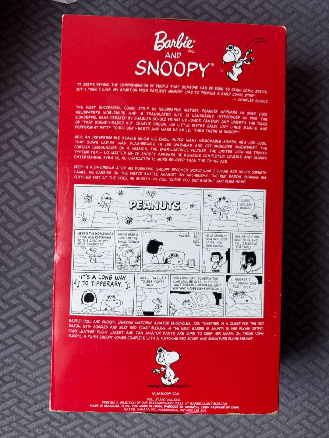 Barbie and Snoopy Collector Edition Doll - photo 2