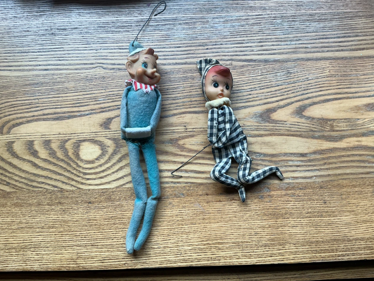 Vintage Elf Figurines (Set of 2)