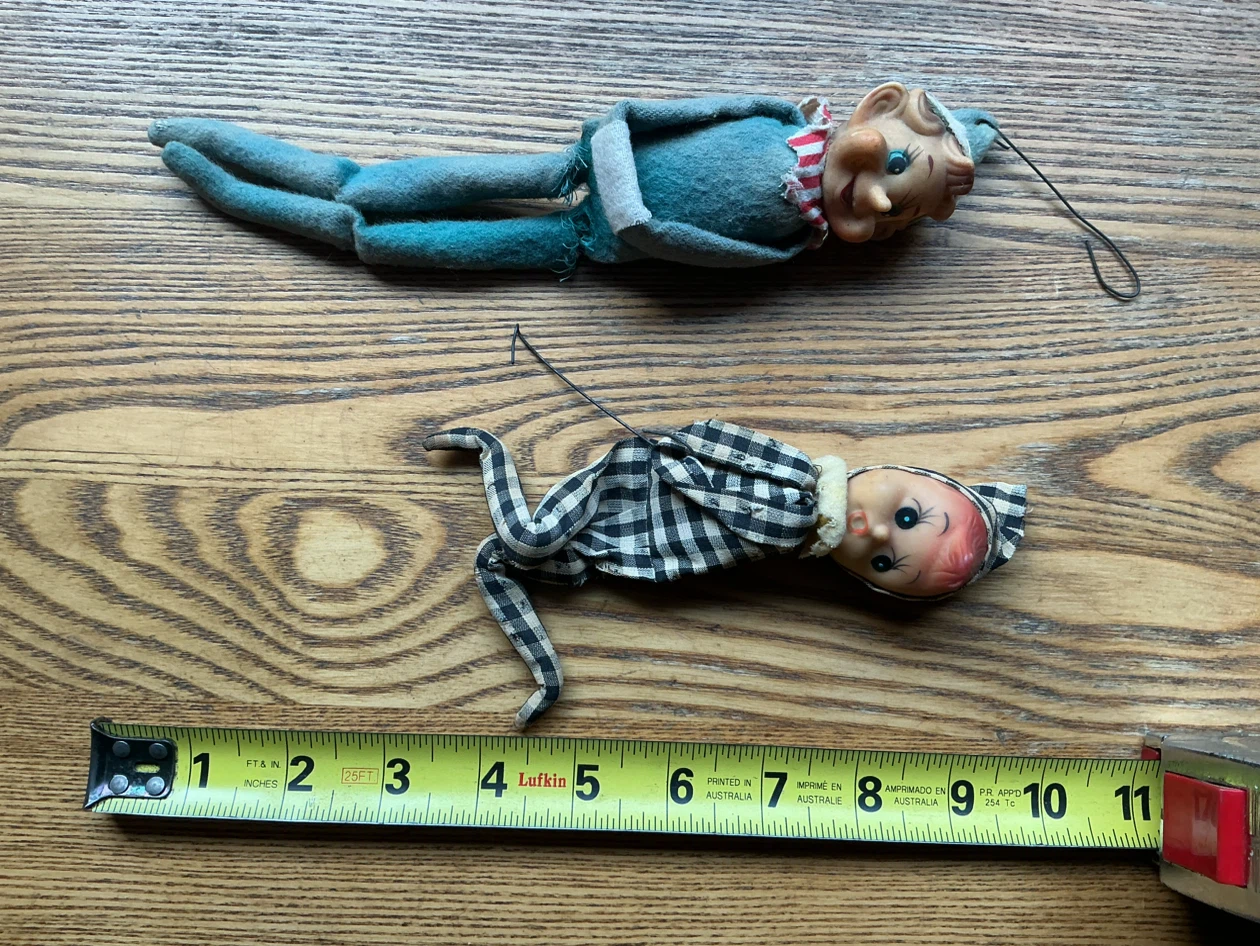 Vintage Elf Figurines (Set of 2) - photo 2