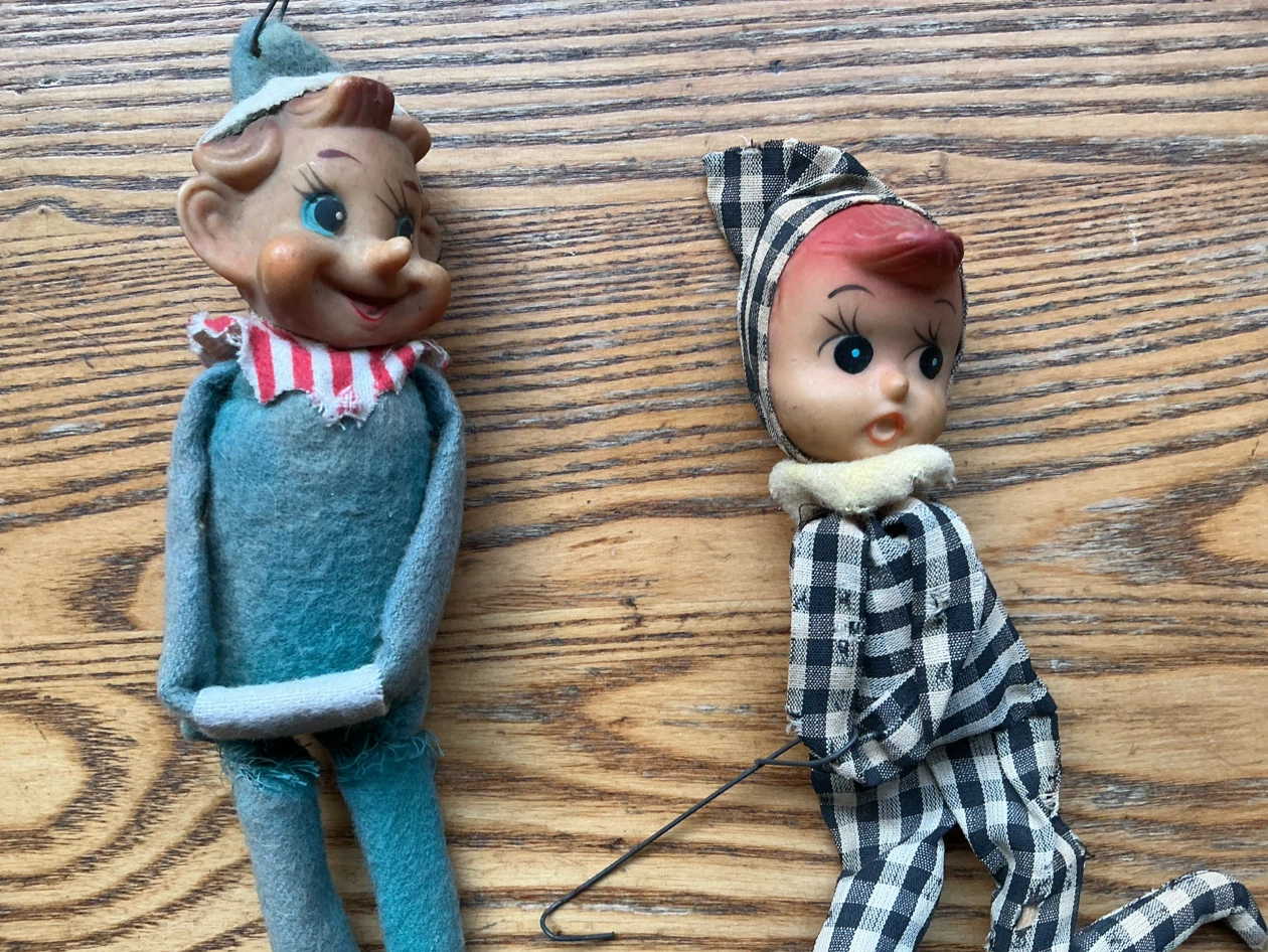 Vintage Elf Figurines (Set of 2) - photo 3