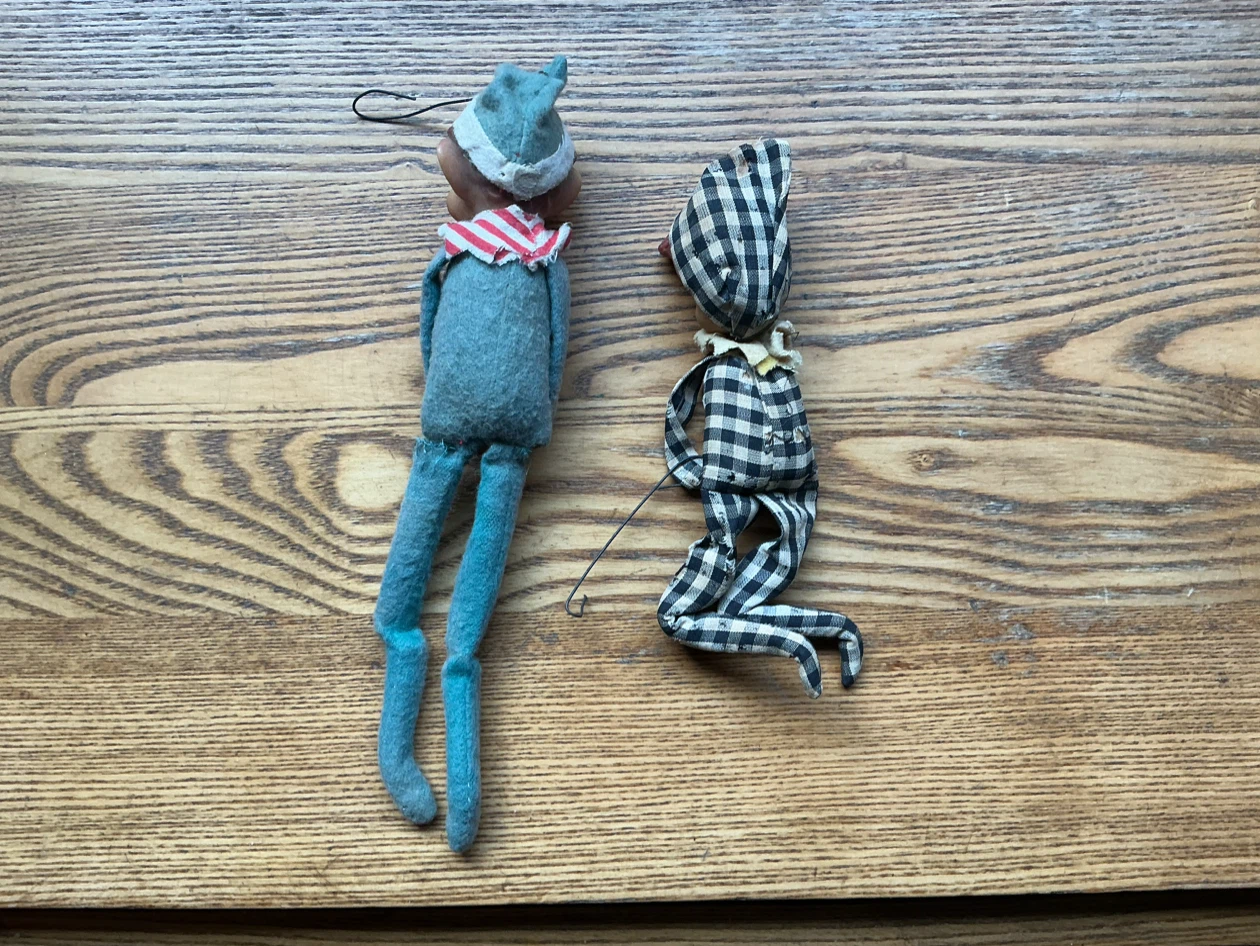 Vintage Elf Figurines (Set of 2) - photo 4