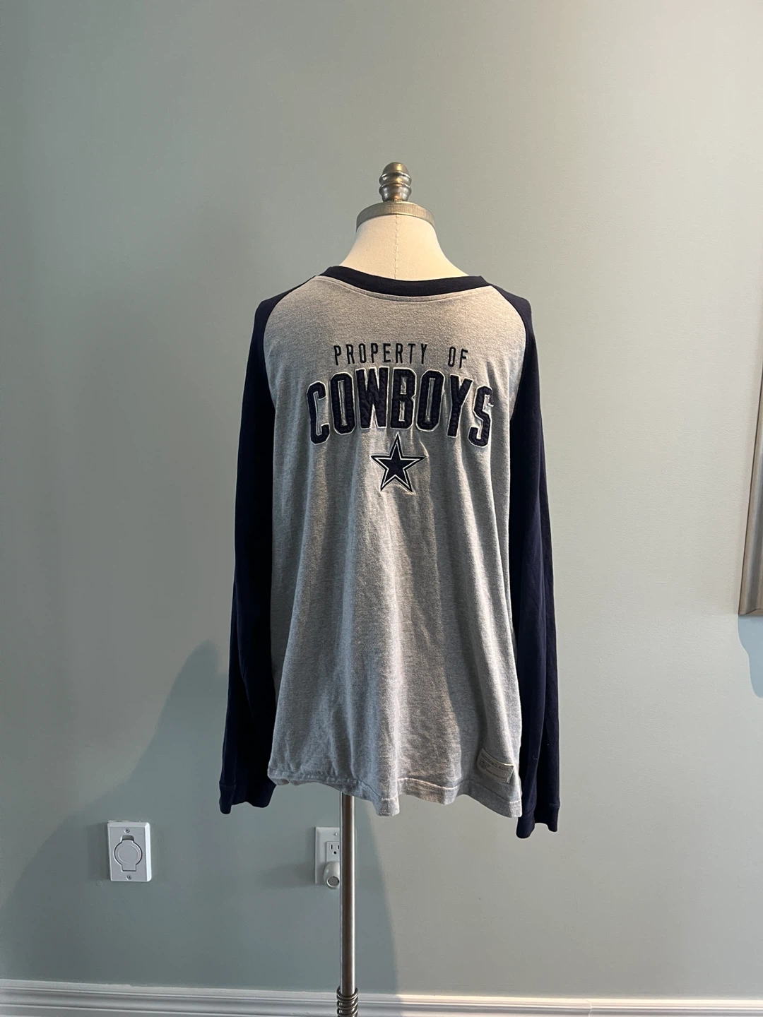 Reebok NFL Dallas Cowboys Long Sleeve T-Shirt L