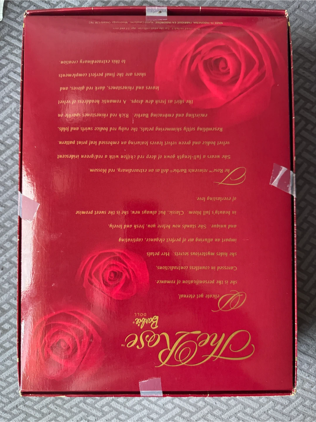 Barbie The Rose Doll Limited Edition Collectibles - photo 3