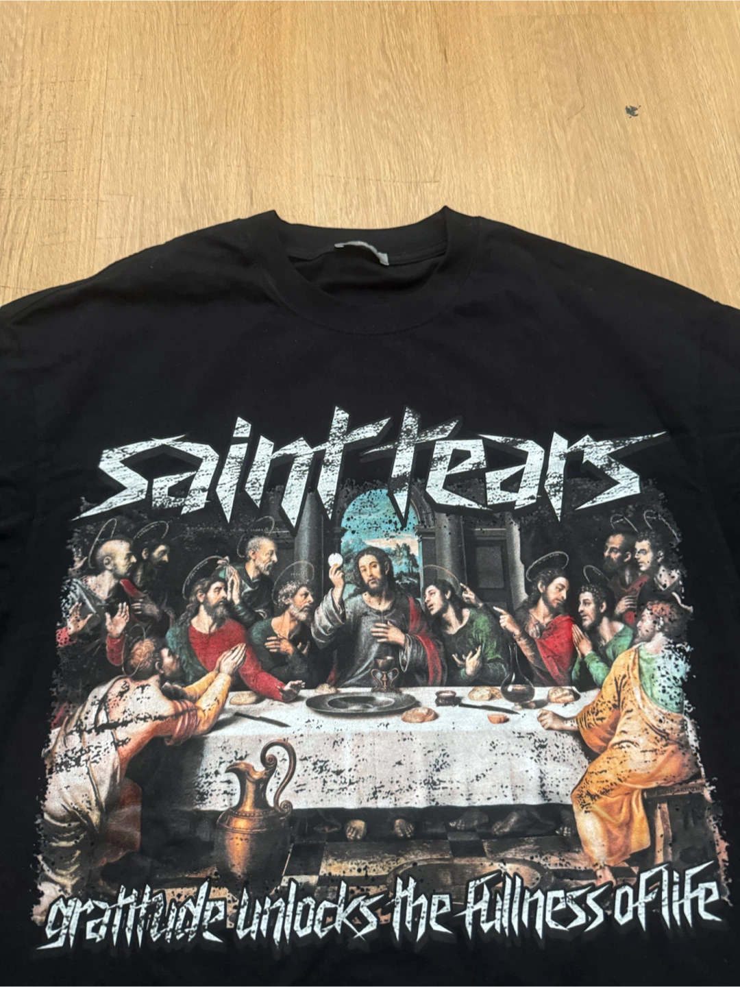 Saint Tears Black T-Shirt - photo 2