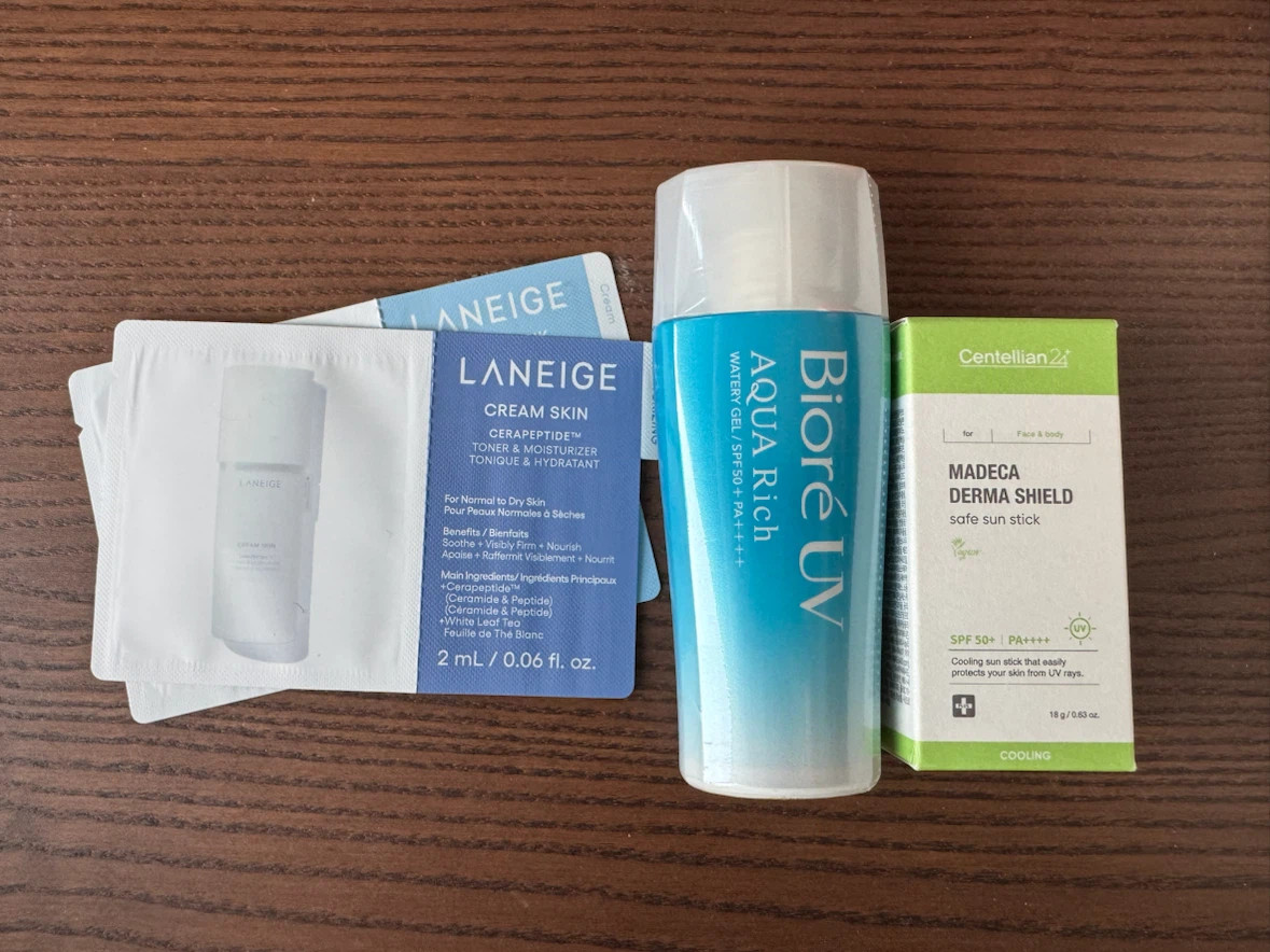 New Biore & Centellian24 Sunscreen