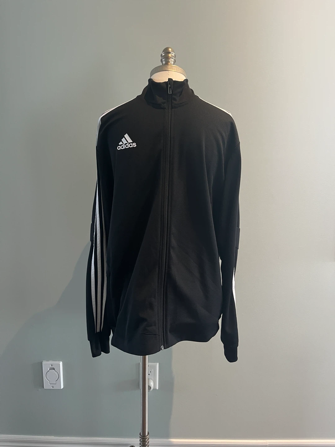 Adidas Track Jacket Black L