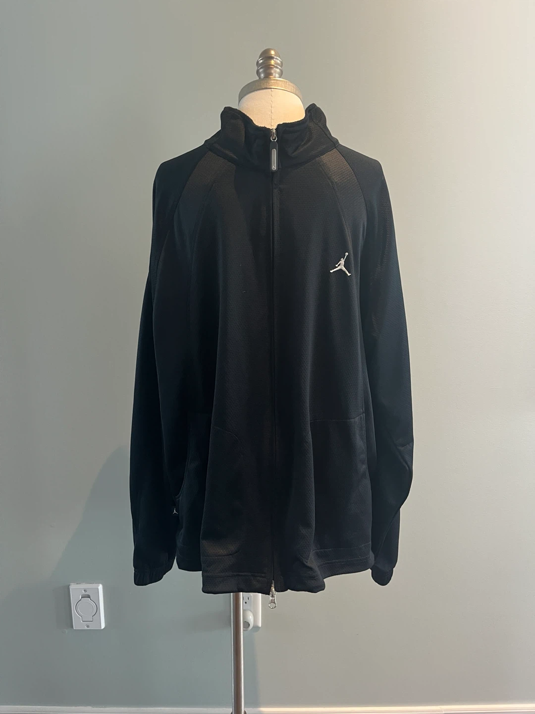 Jordan Black Dri-Fit Track Jacket