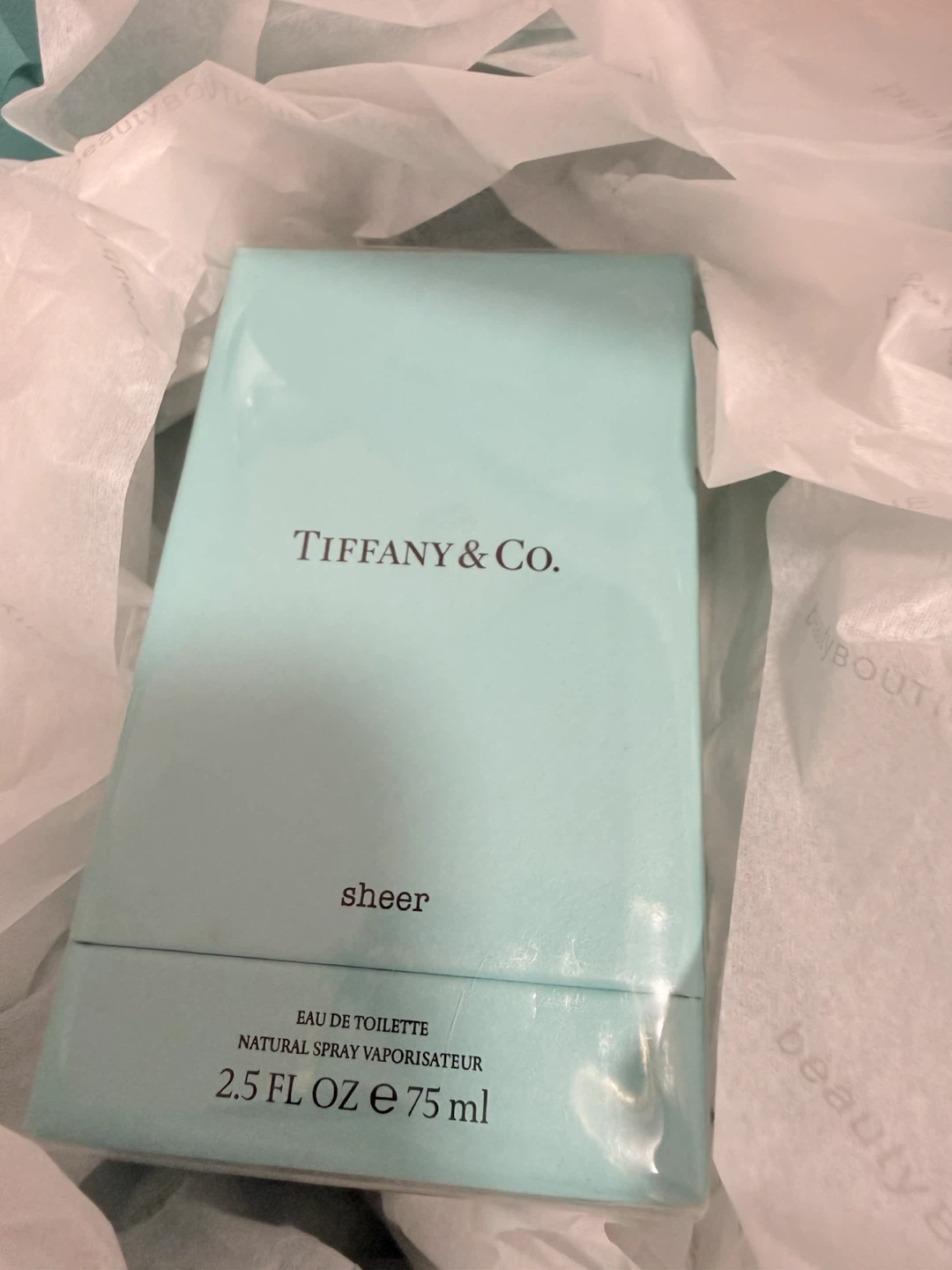 (BNIB) Tiffany & Co. Sheer Eau de Toilette 75ml