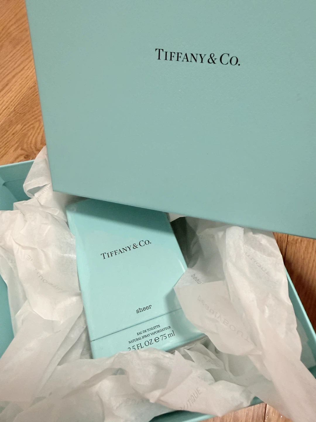 (BNIB) Tiffany & Co. Sheer Eau de Toilette 75ml - photo 2