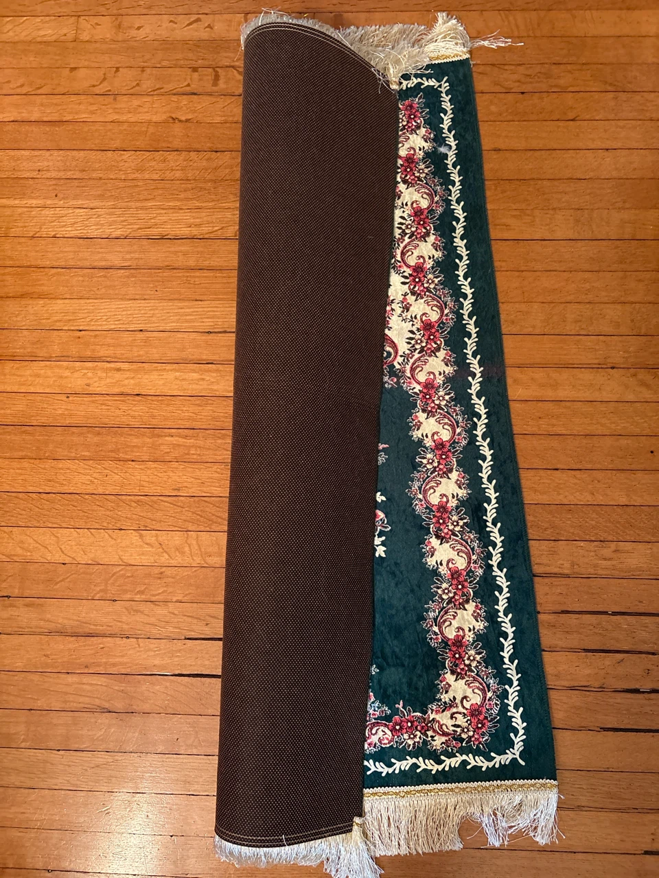Decorative Prayer Rug with Tassels - photo 2