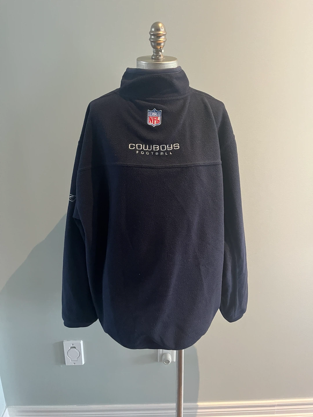 Dallas Cowboys NFL Fleece Pullover Jacket - photo 2