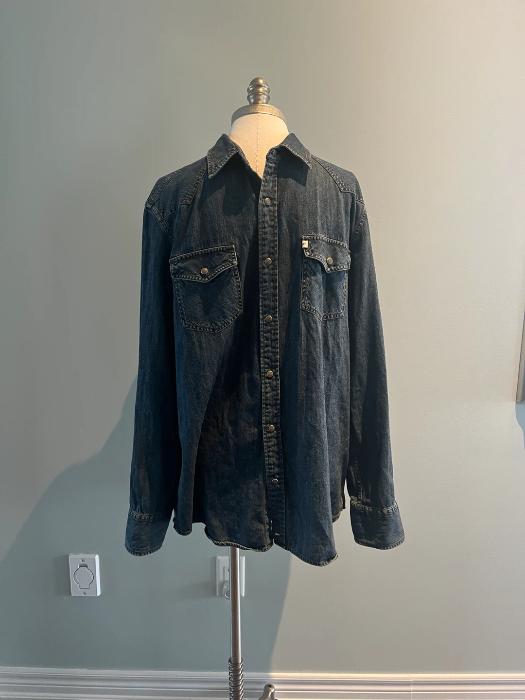 DKNY Jeans Denim Shirt - Size L