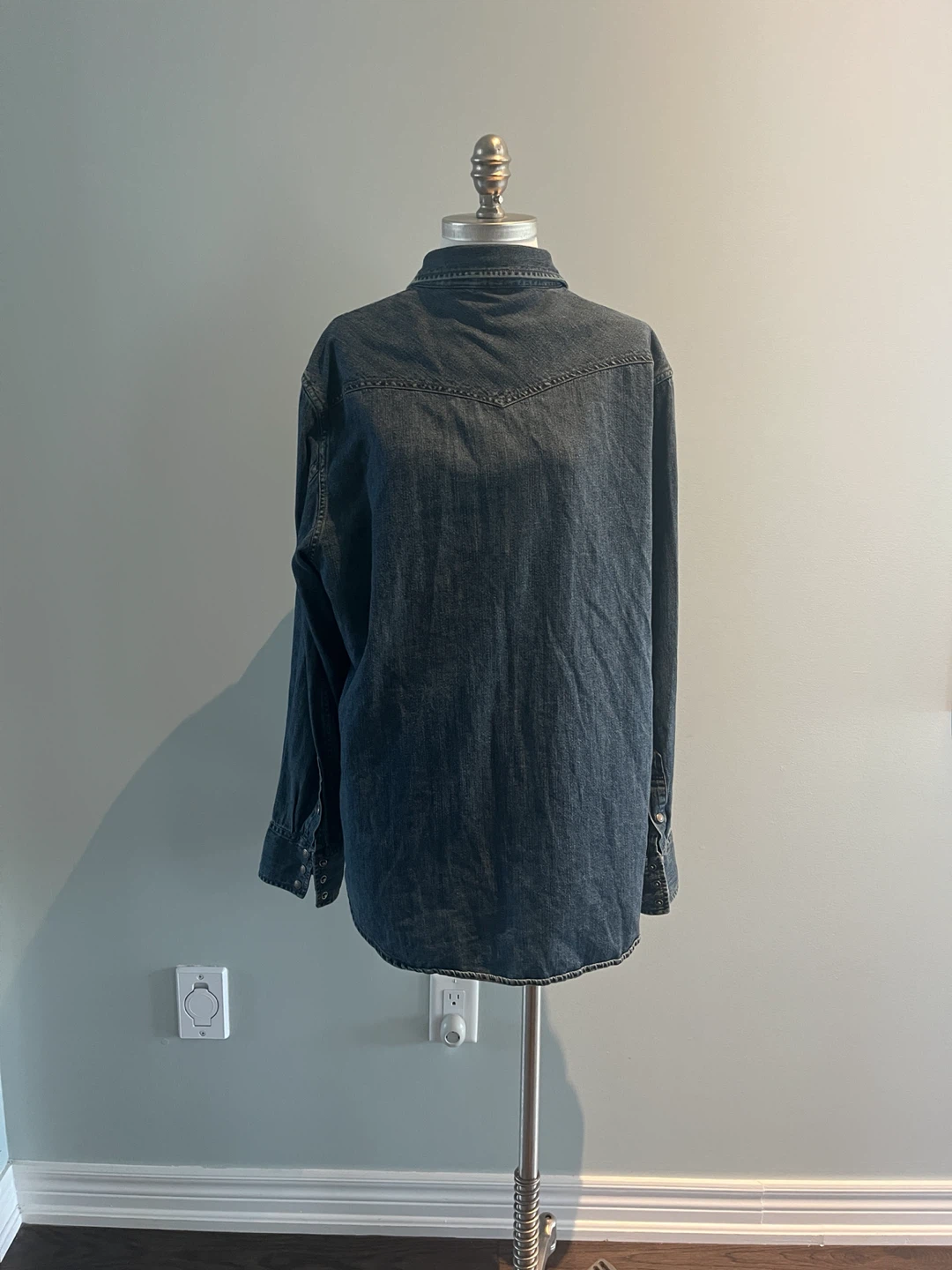 DKNY Jeans Denim Shirt - Size L - photo 2