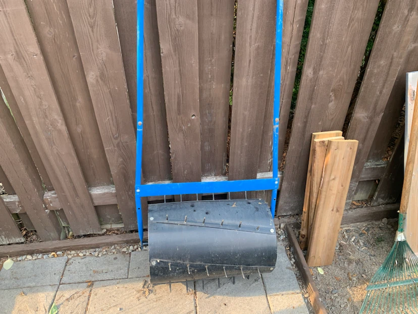 Blue Lawn Aerator Roller - photo 3