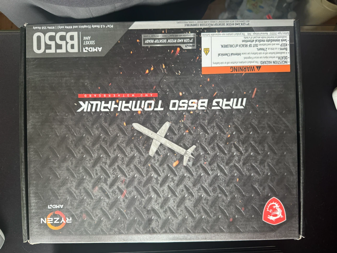 MSI MAG B550 Tomahawk Motherboard - photo 2