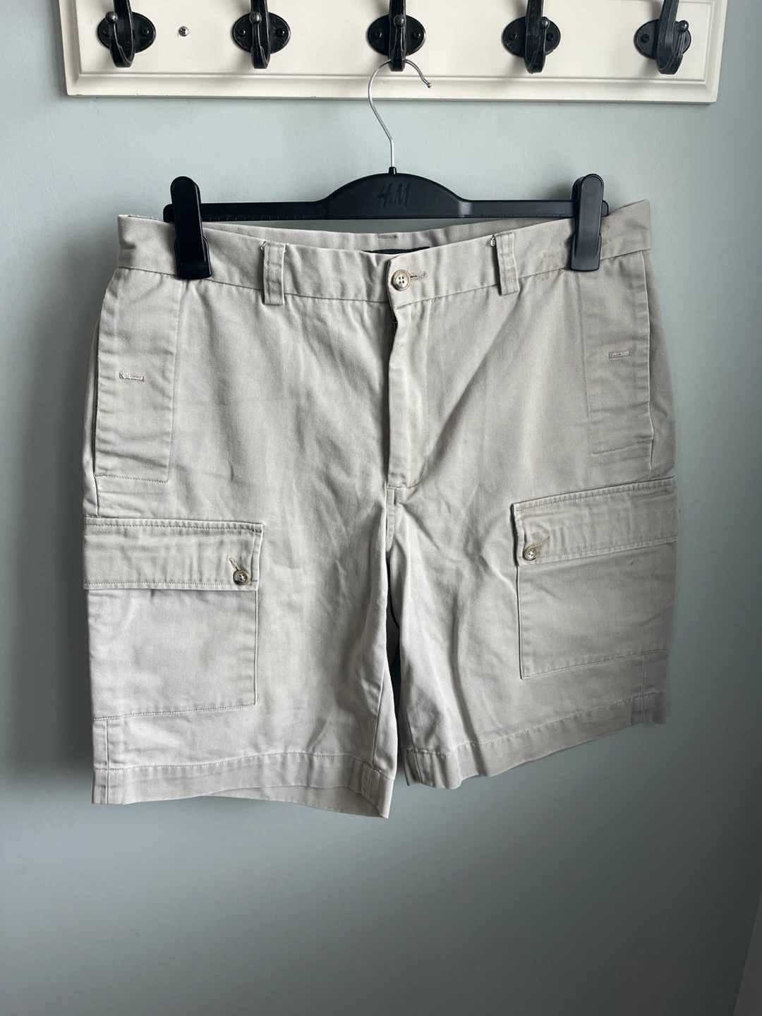 Banana Republic Khaki Cargo Shorts Size 36
