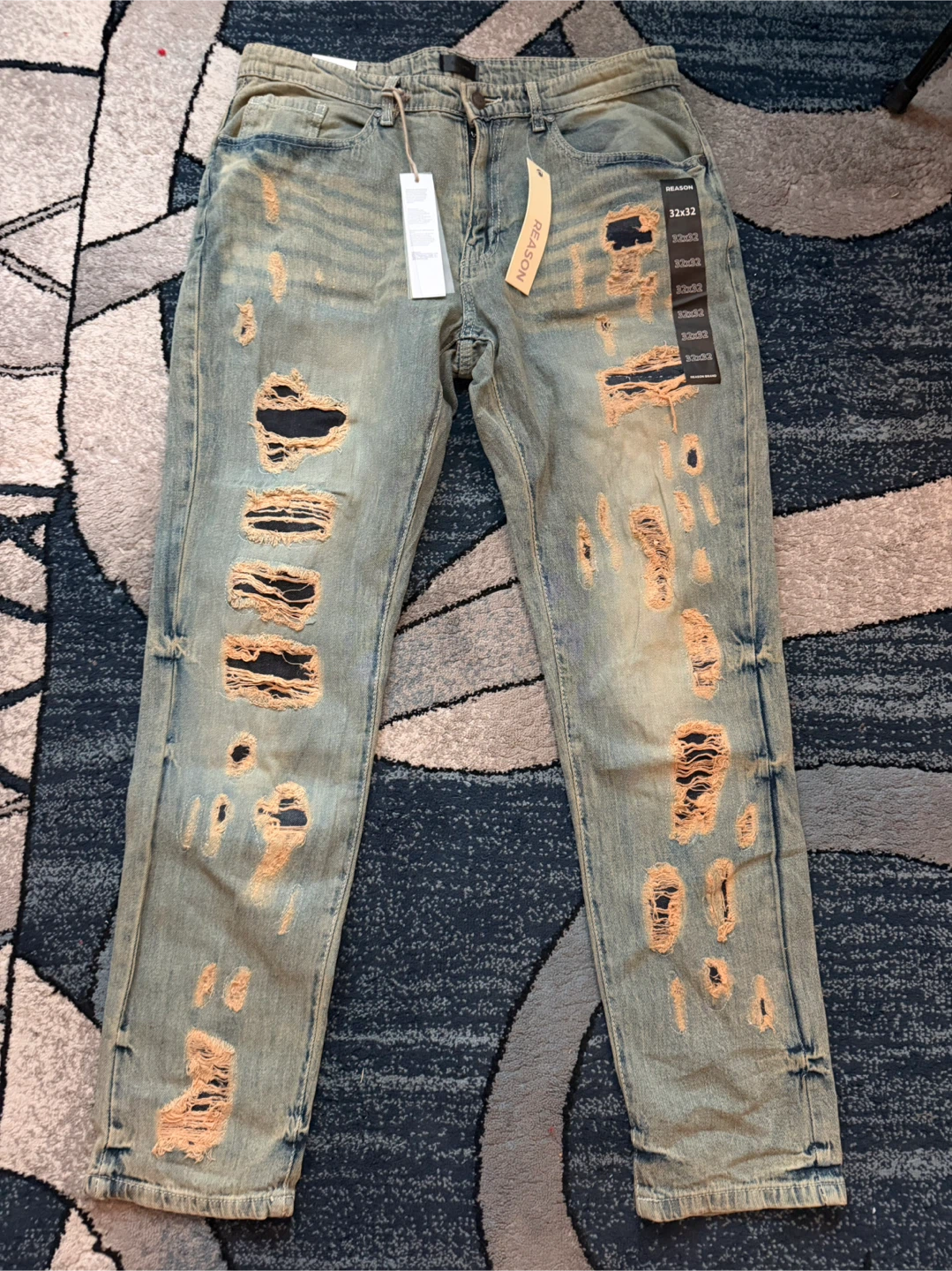 Reason Brand Skinny Jeans Size 32x32