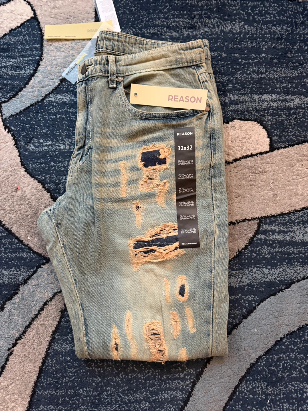 Reason Brand Skinny Jeans Size 32x32 - photo 3
