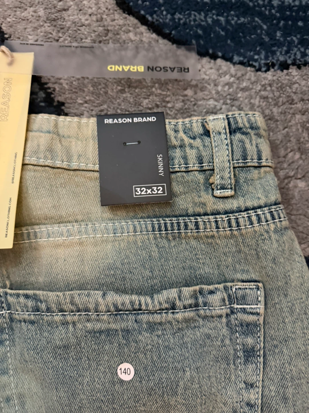 Reason Brand Skinny Jeans Size 32x32 - photo 5