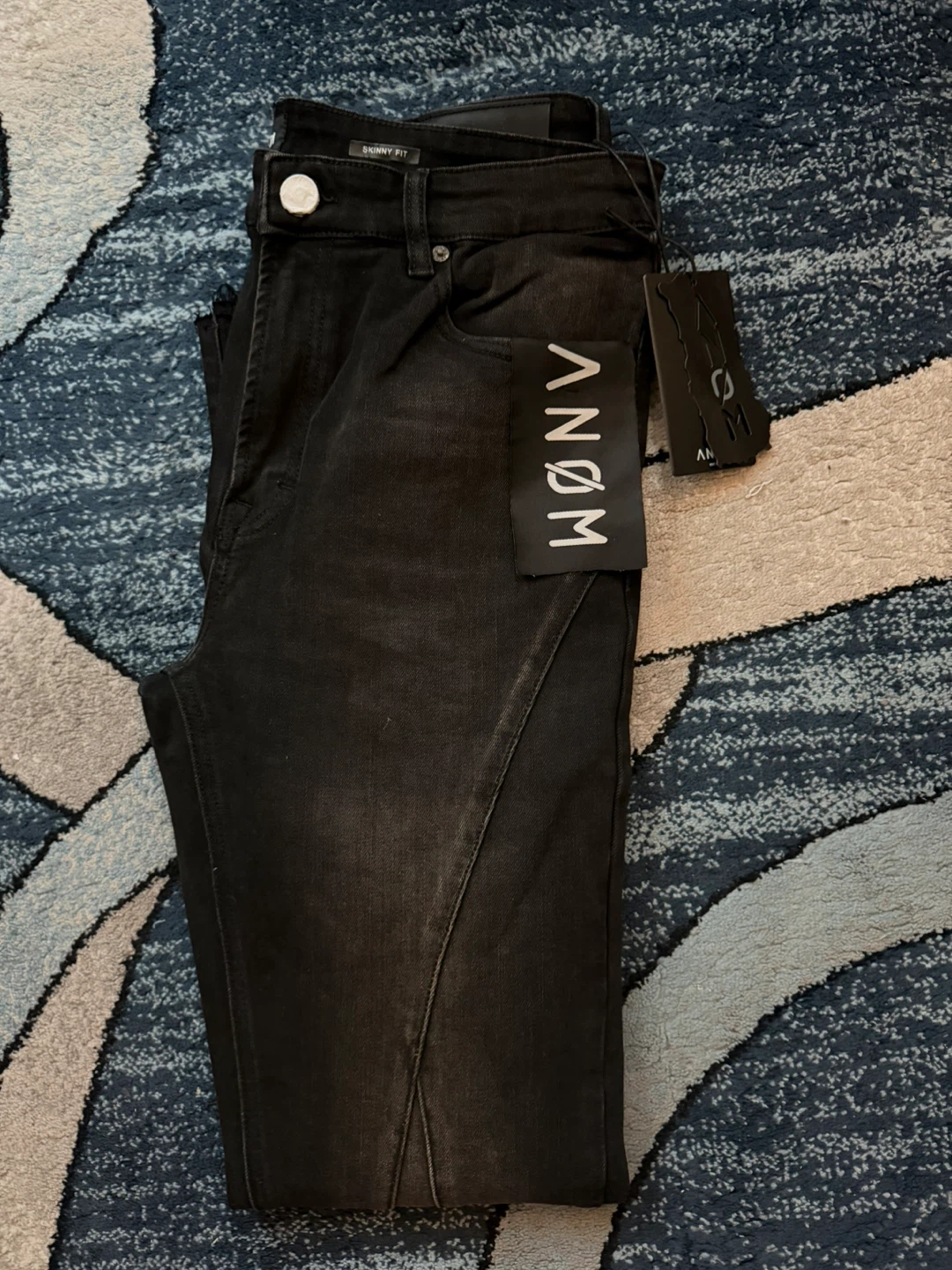 ANOM Skinny Fit Jeans - Black - photo 4
