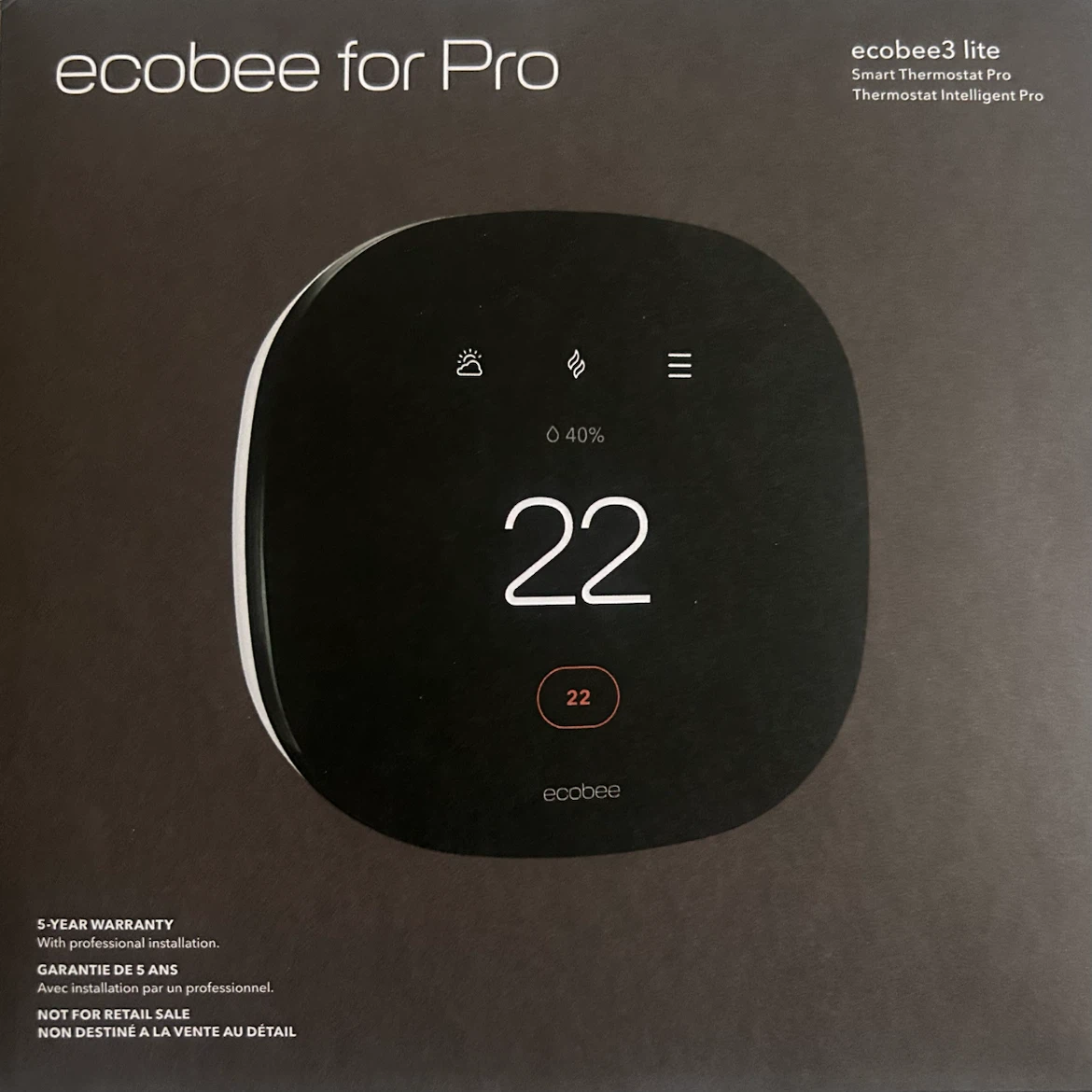 Ecobee 3 lite smart thermostat